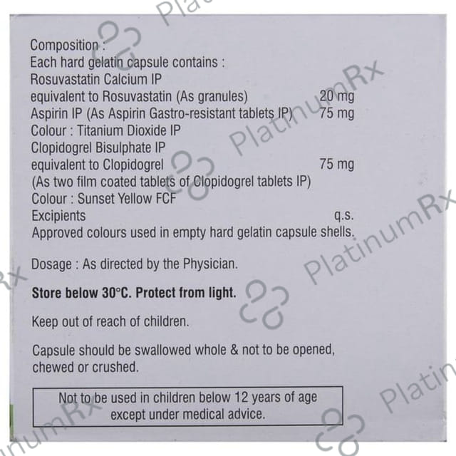 Revostat Gold 20 Capsule