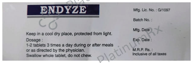 Endyze 170 mg/80 mg Tablet