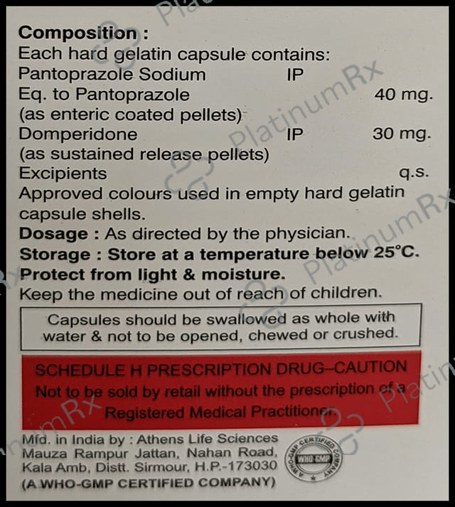 Afixer DSR 30/40mg Capsule 10s