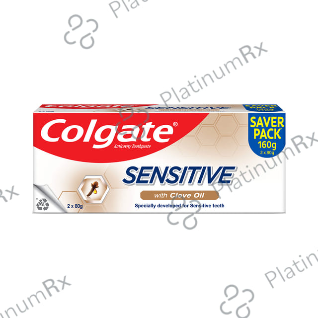 Colgate Sensitive With Clove Oil Anticavity Toothpaste 160gm