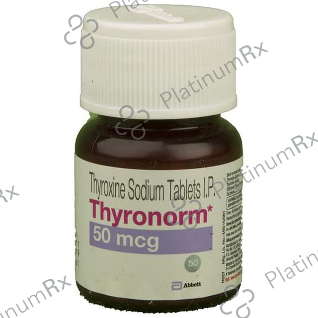 Thyronorm 50mcg Tablet 120s
