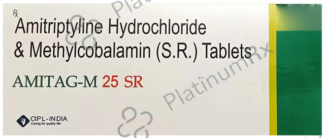Amitag M 25mg SR Tablet 10s