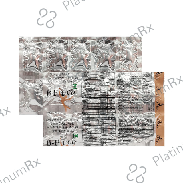 B Fit CD Tablet 10s