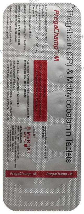 Pregachamp-M Tablet SR