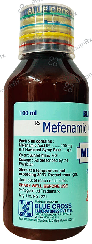 Meftal P 100mg Suspension 100ml