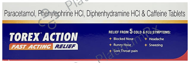Torex Action Fast Acting Relief Tablet