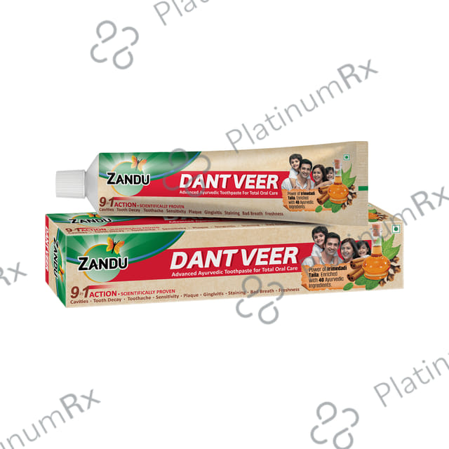 Zandu Dant Veer Toothpaste 200 gm