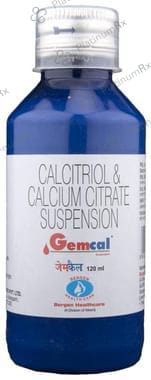Gemcal 0.0625mcg/100mg Suspension 120ml