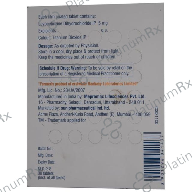 Teczine CP Tablet 30s