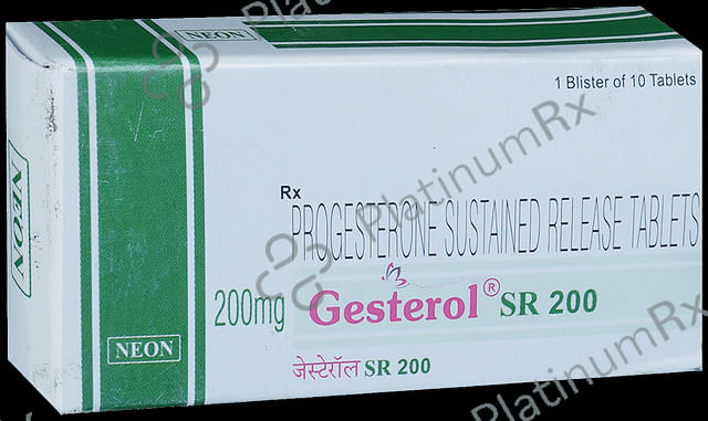 Gesterol SR 200mg Tablet 10s