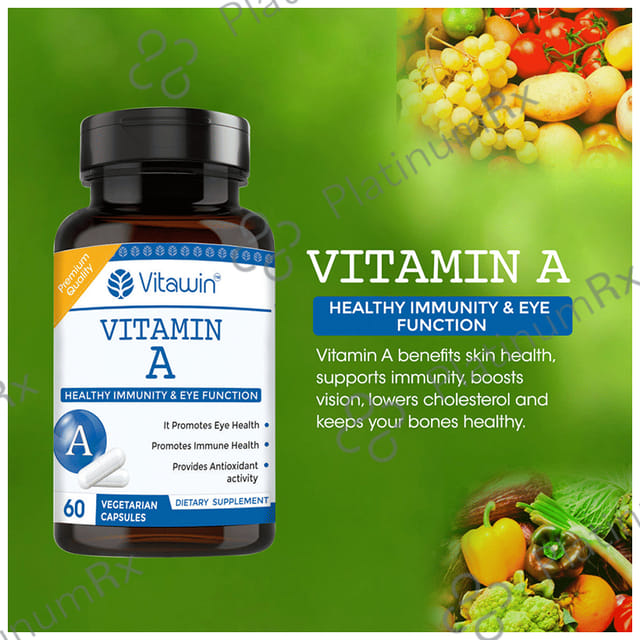 Vitawin Vitamin A Vegetarian Capsule