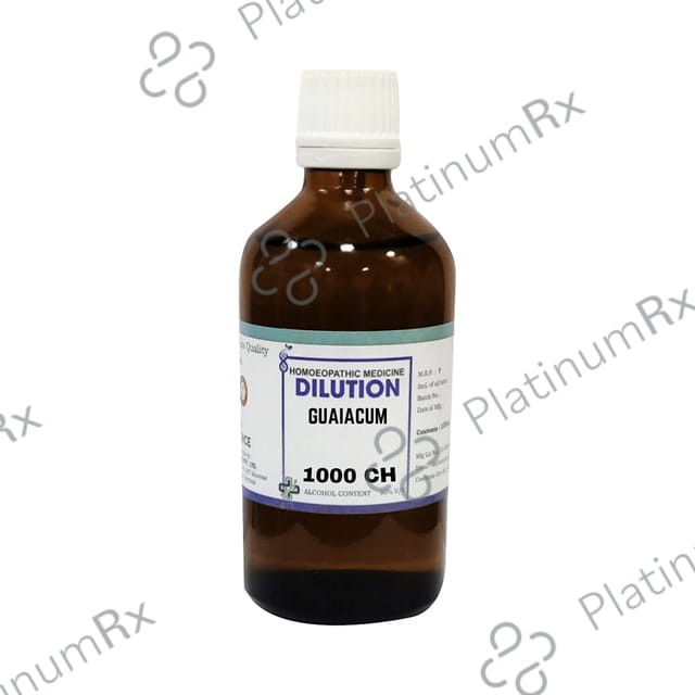 LDD Bioscience Guaiacum Dilution 1000 CH 100 ml