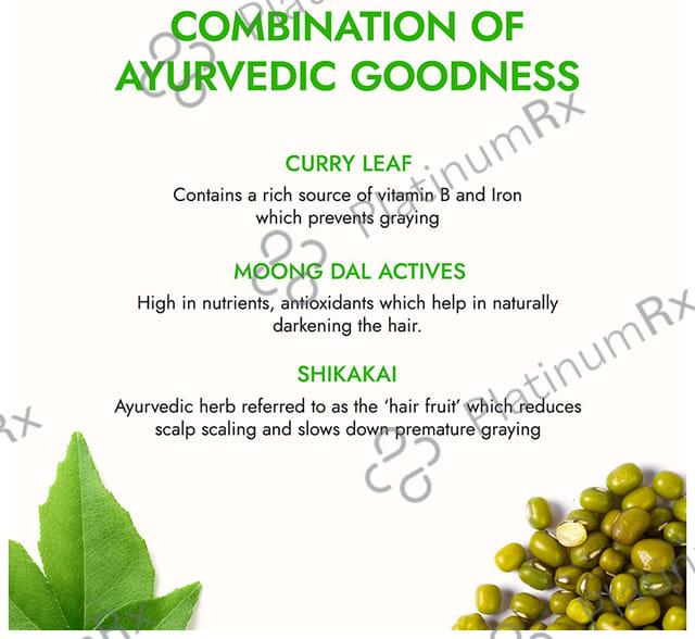 Kapiva Curry Leaf Grey Control Hair Oil