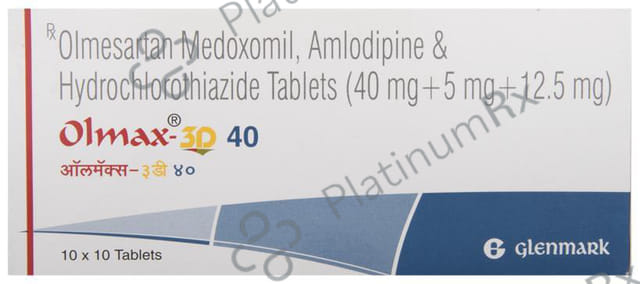 Olmax 3D 40mg Tablet 10s