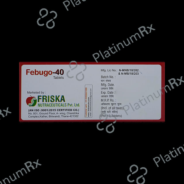 Febugo 40 Tablet