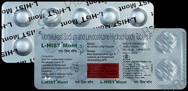 L Hist Mont 5/10mg Tablet 10s