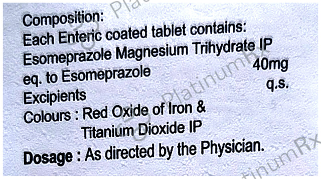 Eswin 40mg Tablet 15s