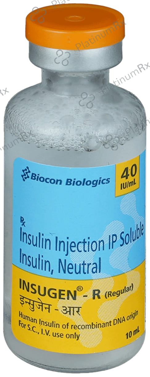 Insugen R 40IU/ml Solution for Injection 10ml