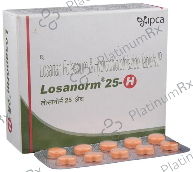 Losanorm H 25/12.5mg Tablet 10s