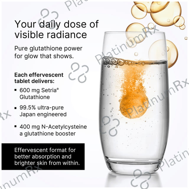 Glutone 1000(15 Effervescent Tablets Each) 1 Bottle