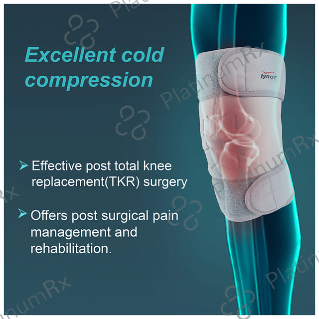 Tynor I 02 Cool Pack Knee Wrap Universal Grey