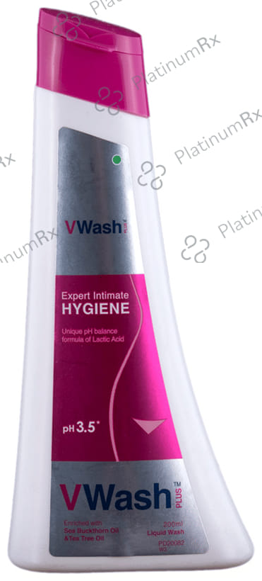 VWash Plus Expert Intimate Hygiene Liquid 200ml
