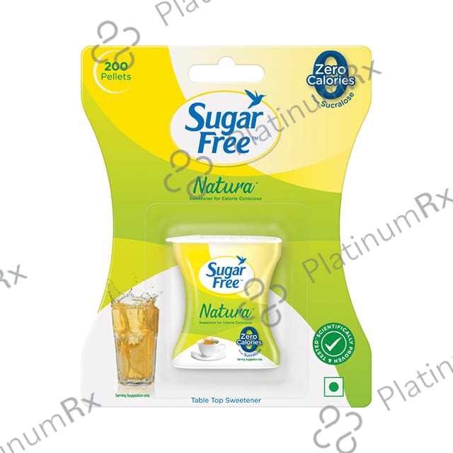 Sugar Free Natura Low Calorie Sucralose Sweetener Pellets 200s