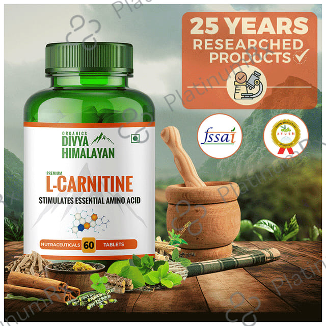 Divya Himalayan L Carnitine Capsule 60s