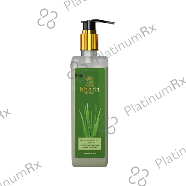 Vagad's Khadi Herbal Moisturising Lotion Aloe Vera