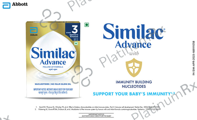 Similac Advance Stage 3 Follow Up Formula (12 to 18 months) Powder 400gm