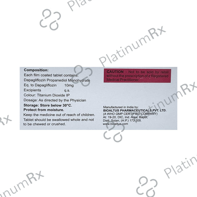 Dayflozin 10mg Tablet