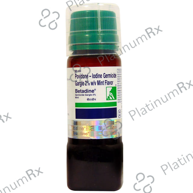 Betadine 2% Mint Flavour Gargle 100ml