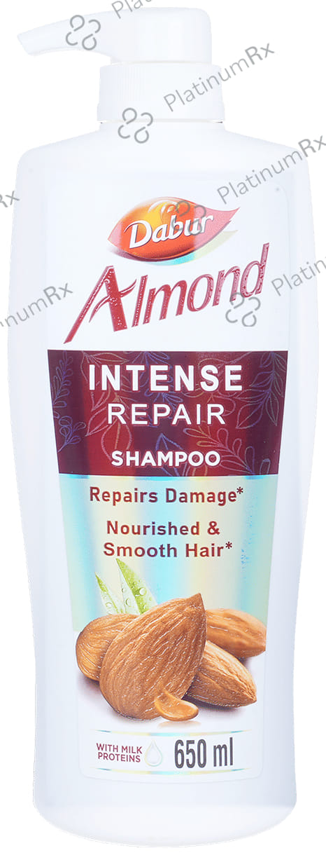 Dabur Almond Shampoo - For Nourished & Smooth Hair - Helps in Hair Strenghtening, Nourishment