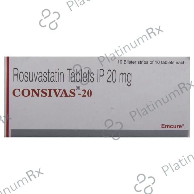 Consivas 20mg Tablet 10s