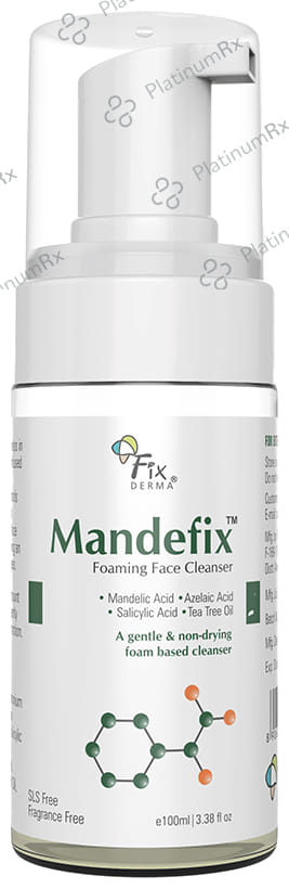 Fixderma Mandefix Foaming Face Cleanser 100 ml