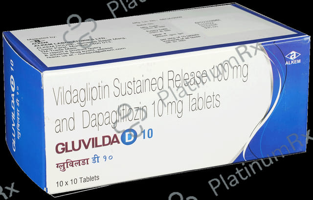 Gluvilda D 10/100mg Tablet 10s