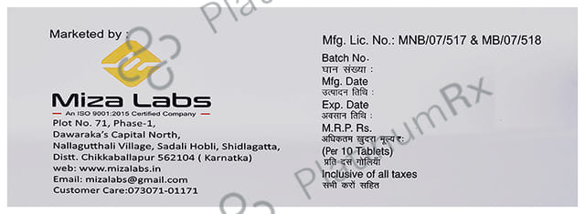 Mizopred 4mg Tablet 10s