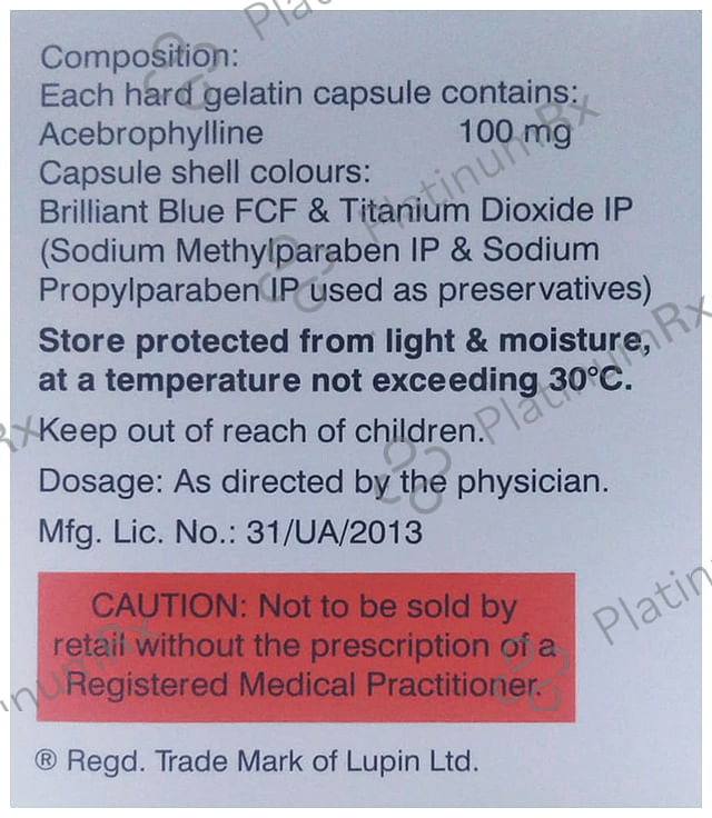 AB Flo 100mg Capsule 15s