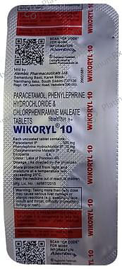 Wikoryl 10 Tablet 10s