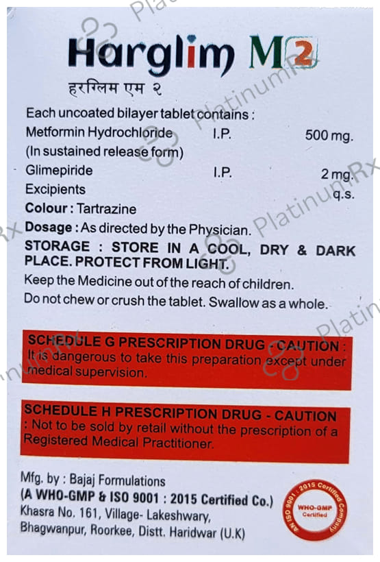 Harglim M2 Tablet SR