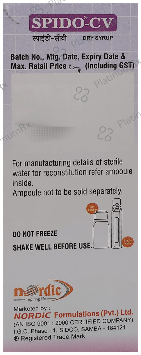 Spido CV Oral Suspension