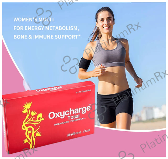 Oxycharge Total Recharge Yourself Multivitamin Multiminerals Capsule for Men & Women