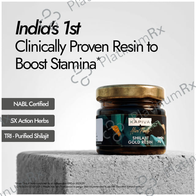 Kapiva Shilajit Gold Resin 20gm