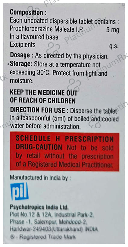 Nausipil 5mg Tablet DT 10s