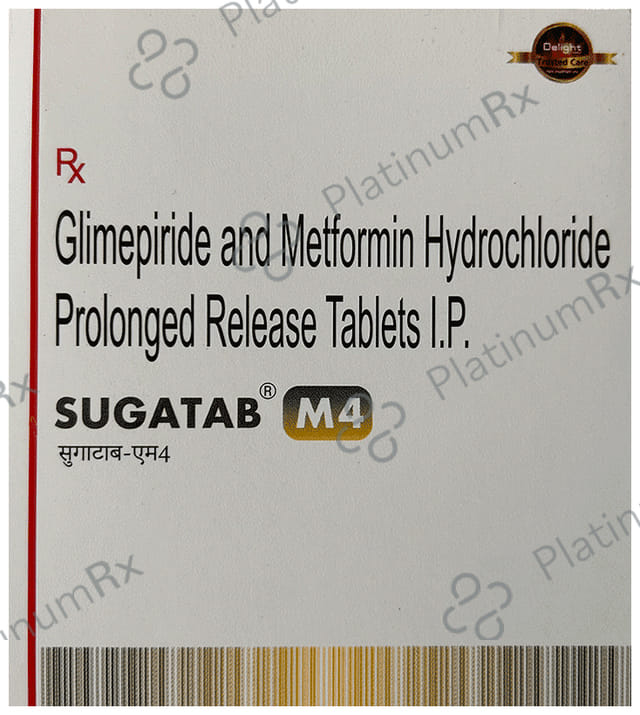 Sugatab M 4 Tablet PR 15s