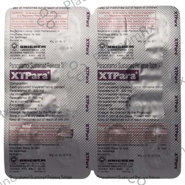 XTPara Proglet Tablet SR