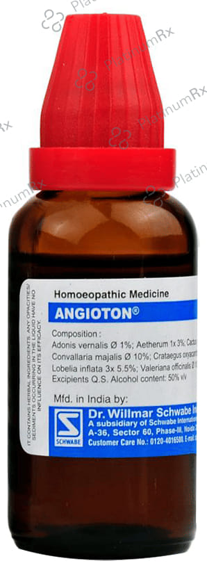 Dr Willmar Schwabe India Angioton Drop