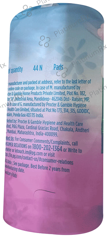 Whisper Ultra Soft Sanitary Pads XL 44 pads