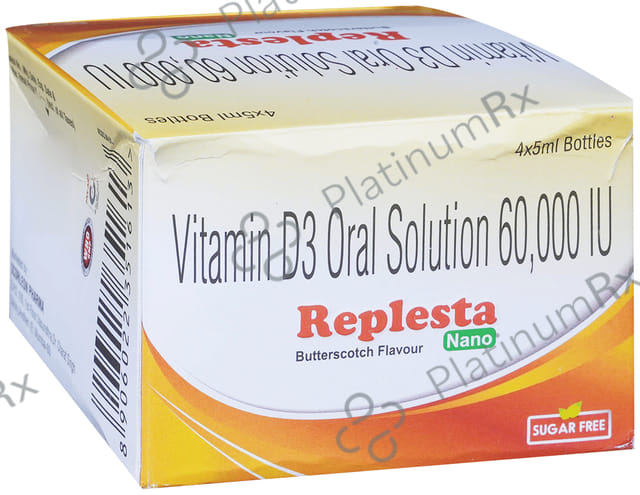 Replesta Nano Butterscotch Sugar Free Oral Solution 5ml