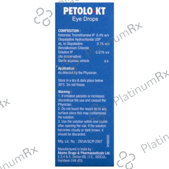 Petolo KT Eye Drop